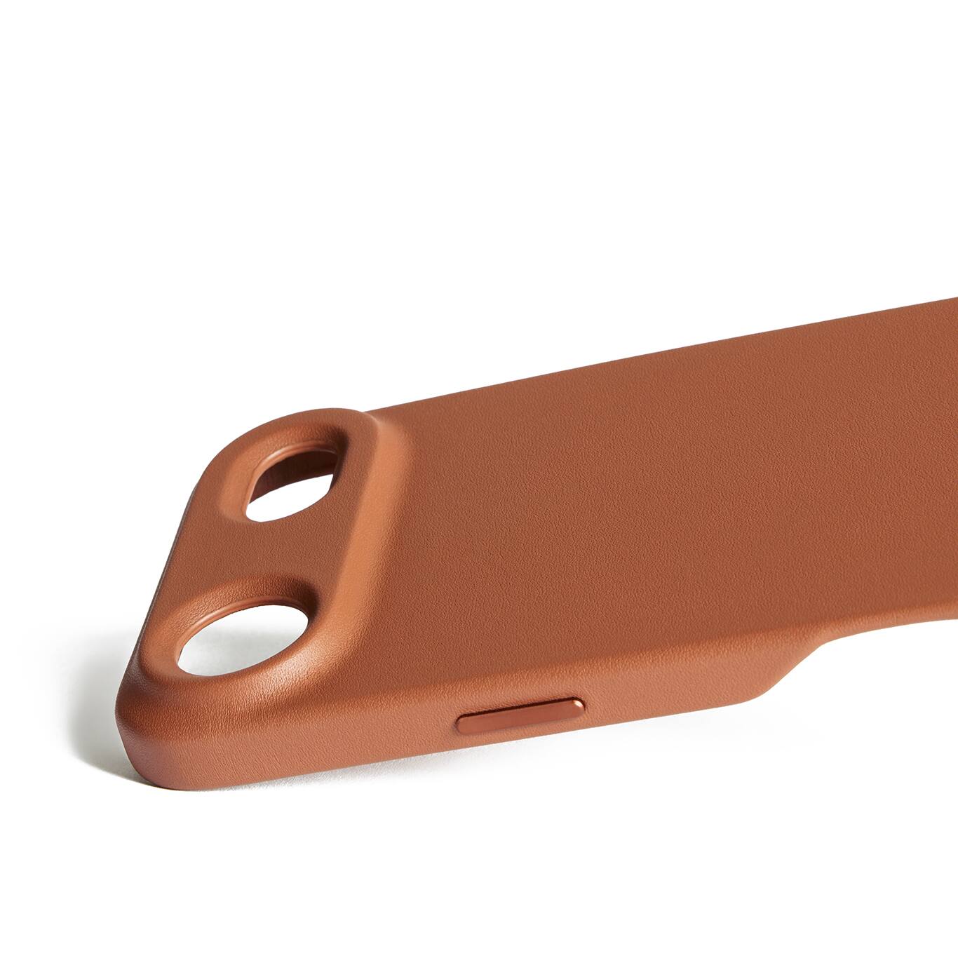Back. Mujjo - Mujjo Full Leather Case for iPhone Air - Tan.