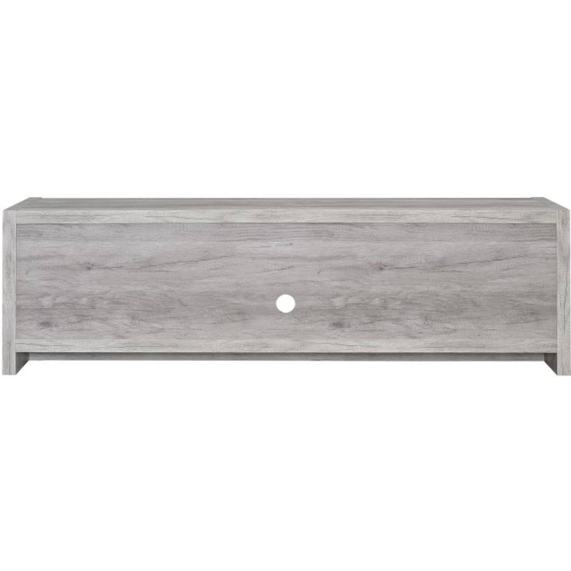 Alt View 2. Manhattan Lane - Marvelous driftwood tv console - Gray.