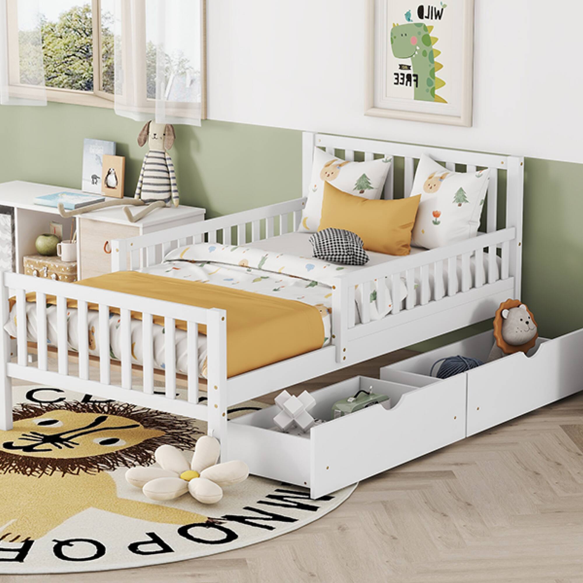 The text in the image reads:

- "WIL"
- "LARE"
- "FROG"