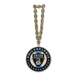 MOJO - Philadelphia Union Team Logo Fan Chain Necklace - Blue