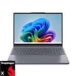 Lenovo - IdeaPad Slim 3x - Copilot+ PC - 15.3" 2k Touchscreen Laptop - Snapdragon X 2025 - 16GB Memory - 256GB SSD - Luna Grey