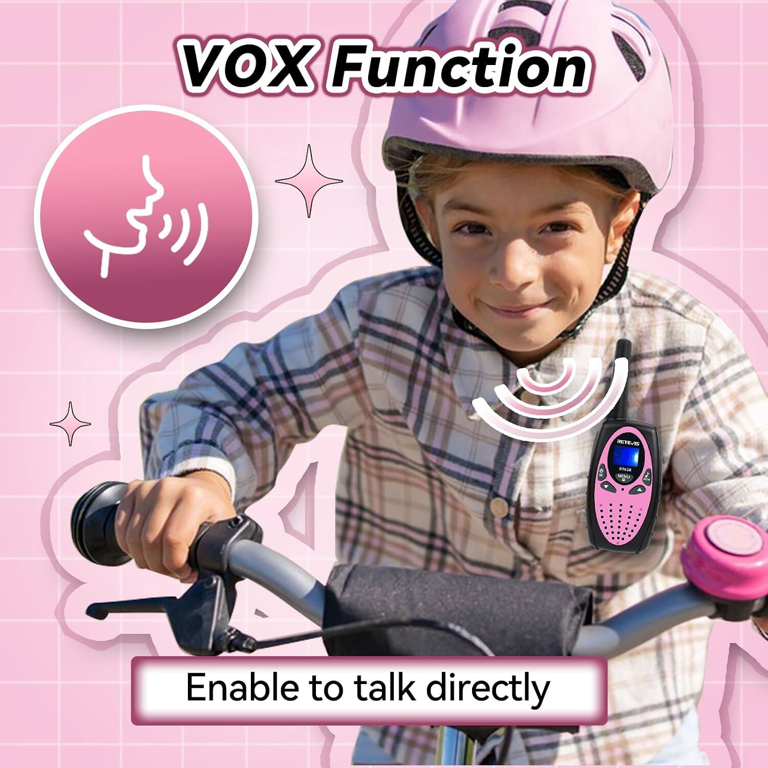 VOX Function  
2TE-15 ms  
Enable to talk directly
