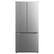 Front. Element Electronics - Element ERFD19CGCS 18.4 Cu. Ft. Stainless French Door Refrigerator - Stainless.