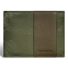 Champs - Camo Collection Leather Bi-Fold Wallet - Green