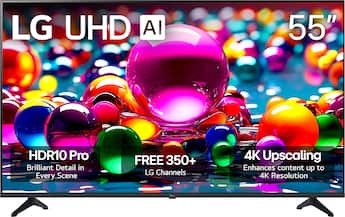 LG 55” Class UA77 Series LED AI 4K UHD Smart webOS TV (2025 LG 55” Class UA77 Series LED AI 4K UHD Smart webOS TV (2025
