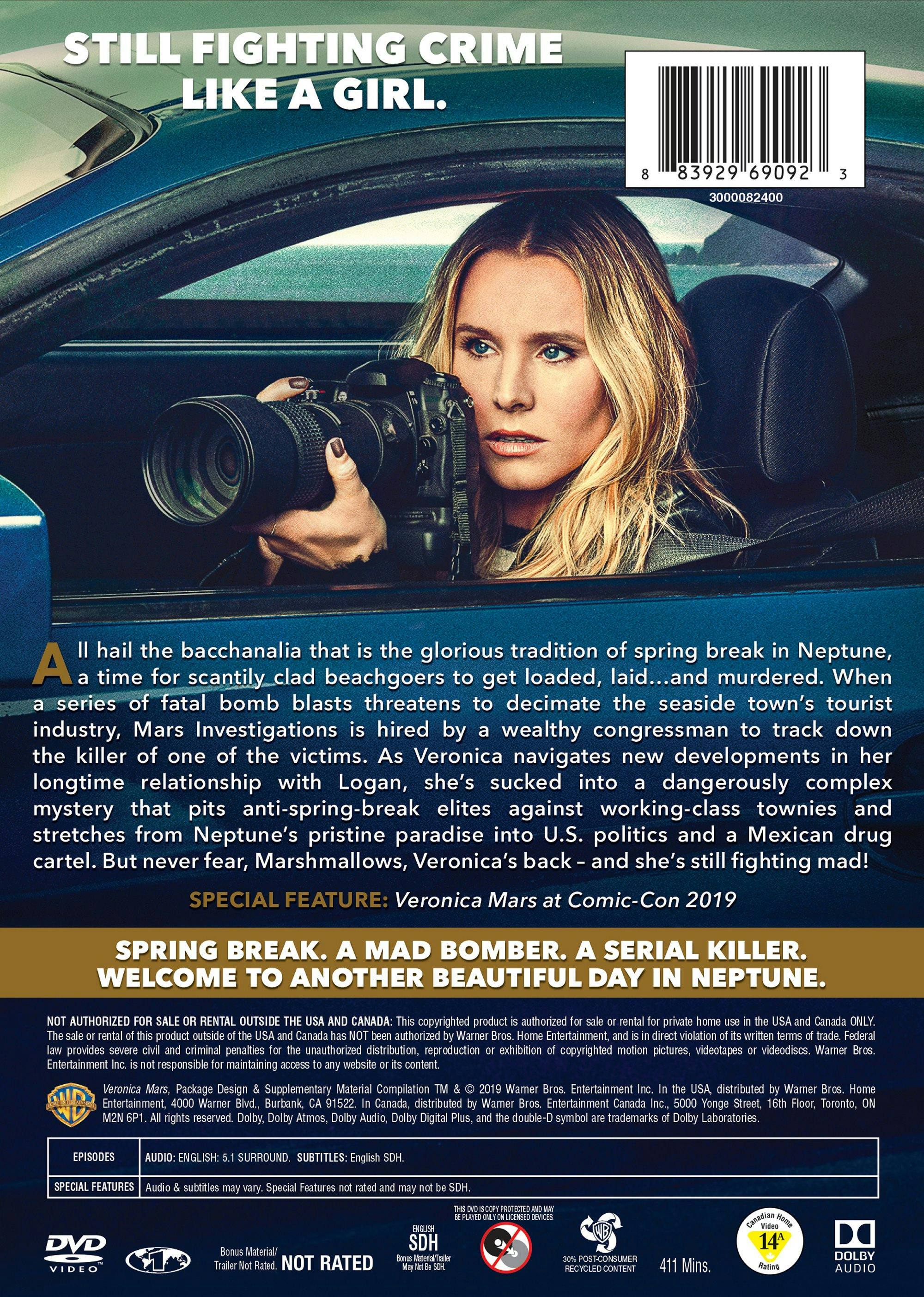 Back. Veronica Mars (2019): The Complete First Season [DVD].
