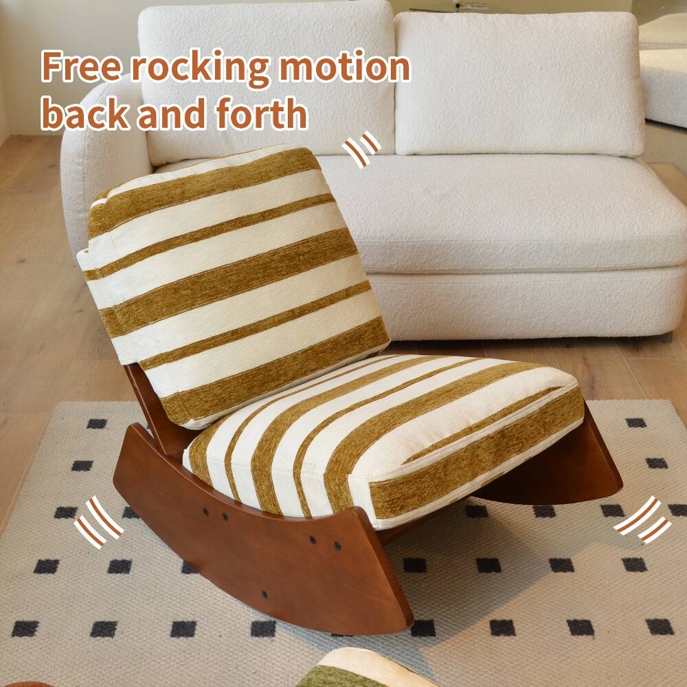 Free rocking motion back and forth