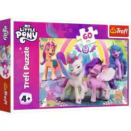 Trefl - Red 60 Piece Puzzle - My Little Pony - In the World of Friendship