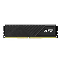 ADATA XPG GAMMIX D35 32GB DDR4 RAM, CL16 PC4-25600 3200MHz 288-Pins UDIMM Desktop Memory - Heatsink - Single Tray - Black