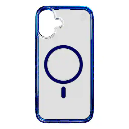 Front. Cellhelmet - Cellhelmet Cm-105-blu Magnitude Series Magsafe-compatible Case (iphone 16 Plus; Bermuda Blue) - blue.