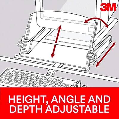 3M HEIGHT, ANGLE AND DEPTH ADJUSTABLE