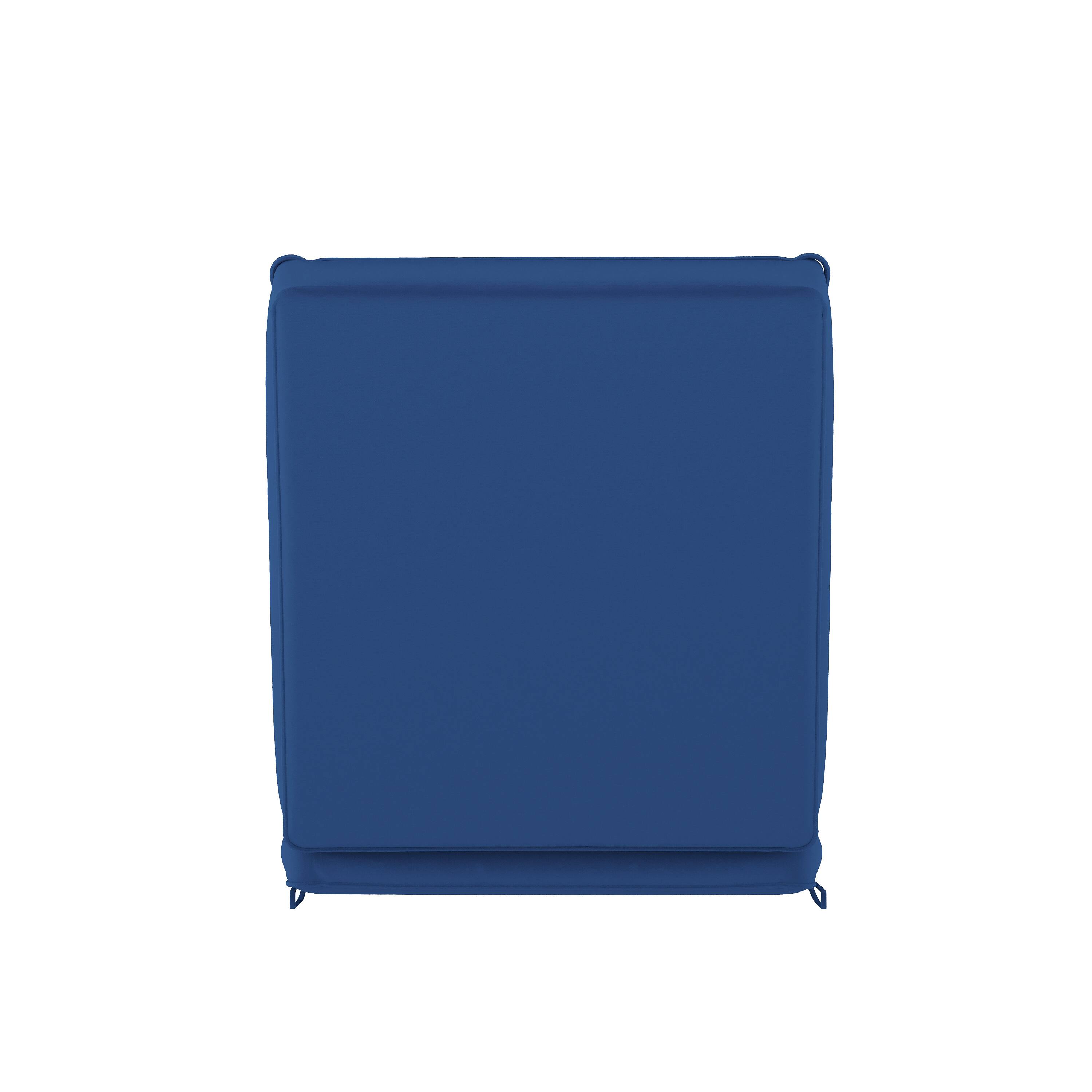 Alt View 5. Emma + Oliver - Kavala Outdoor Water-Resistant Chaise Lounge Patio Cushion - Navy.