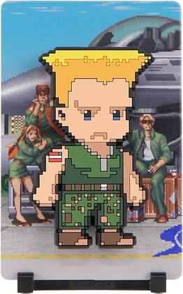 PopMarket - FiGGYZ - Street Fighter 2 - Guile - COLLECTIBLES - Multicolor