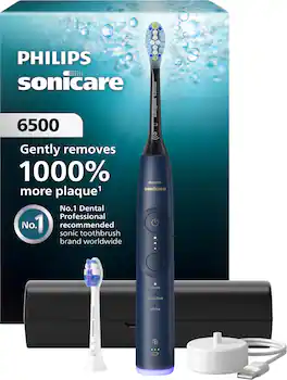 Philips Sonicare - 6500 Series Electric Toothbrush - HX7410/10 - Navy
