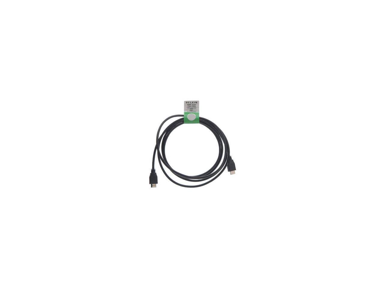 Front. Belkin - Belkin HDMI to HDMI Cable, HDMI 2.0 / 4K Compatible, Male to Male, 8 feet (F8V3311b08) - Black.