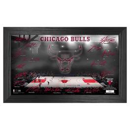 Highland Mint - Chicago Bulls Signature Court Print - Multicolor