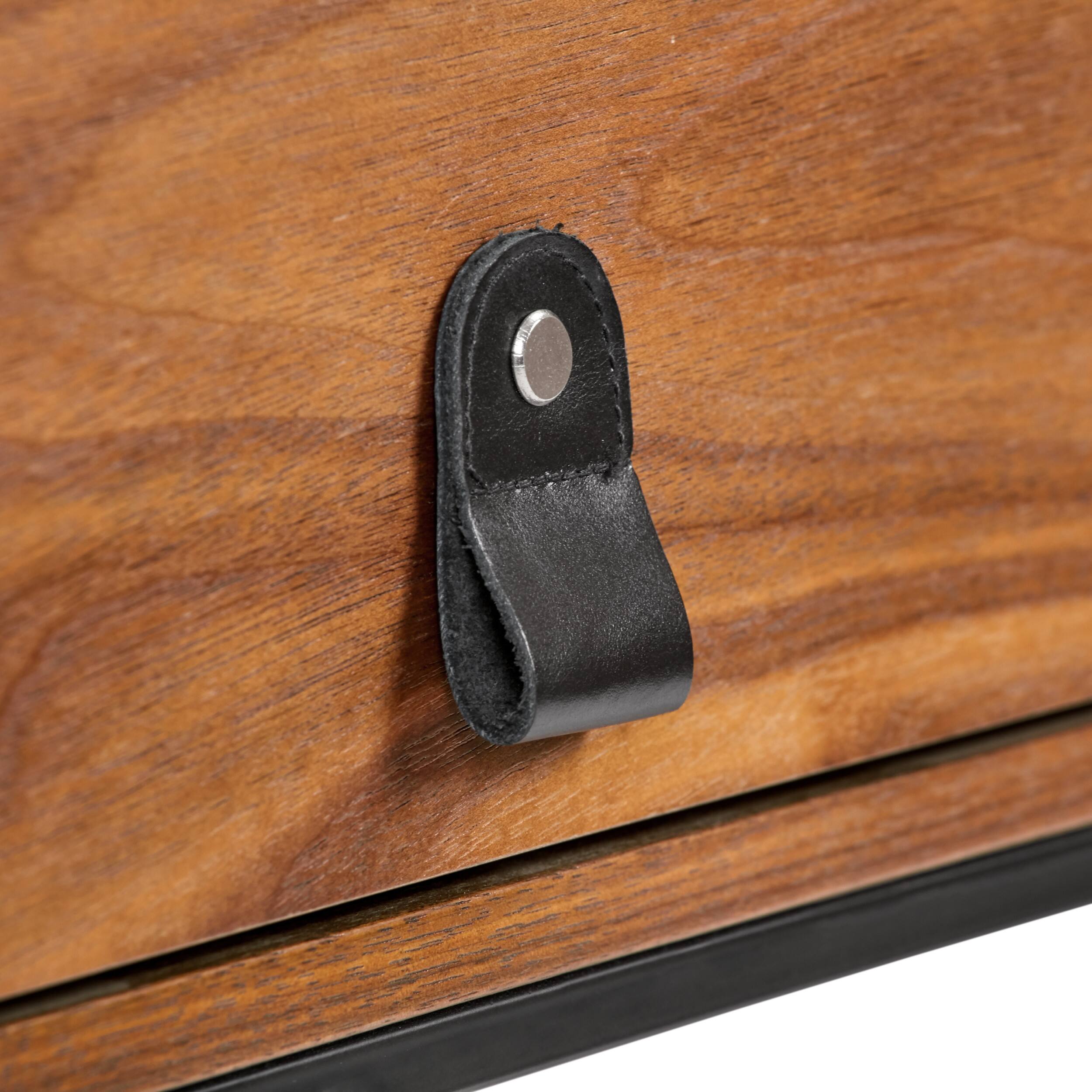 Alt View 22. Click Decor - Milo Side Table - Walnut Brown.
