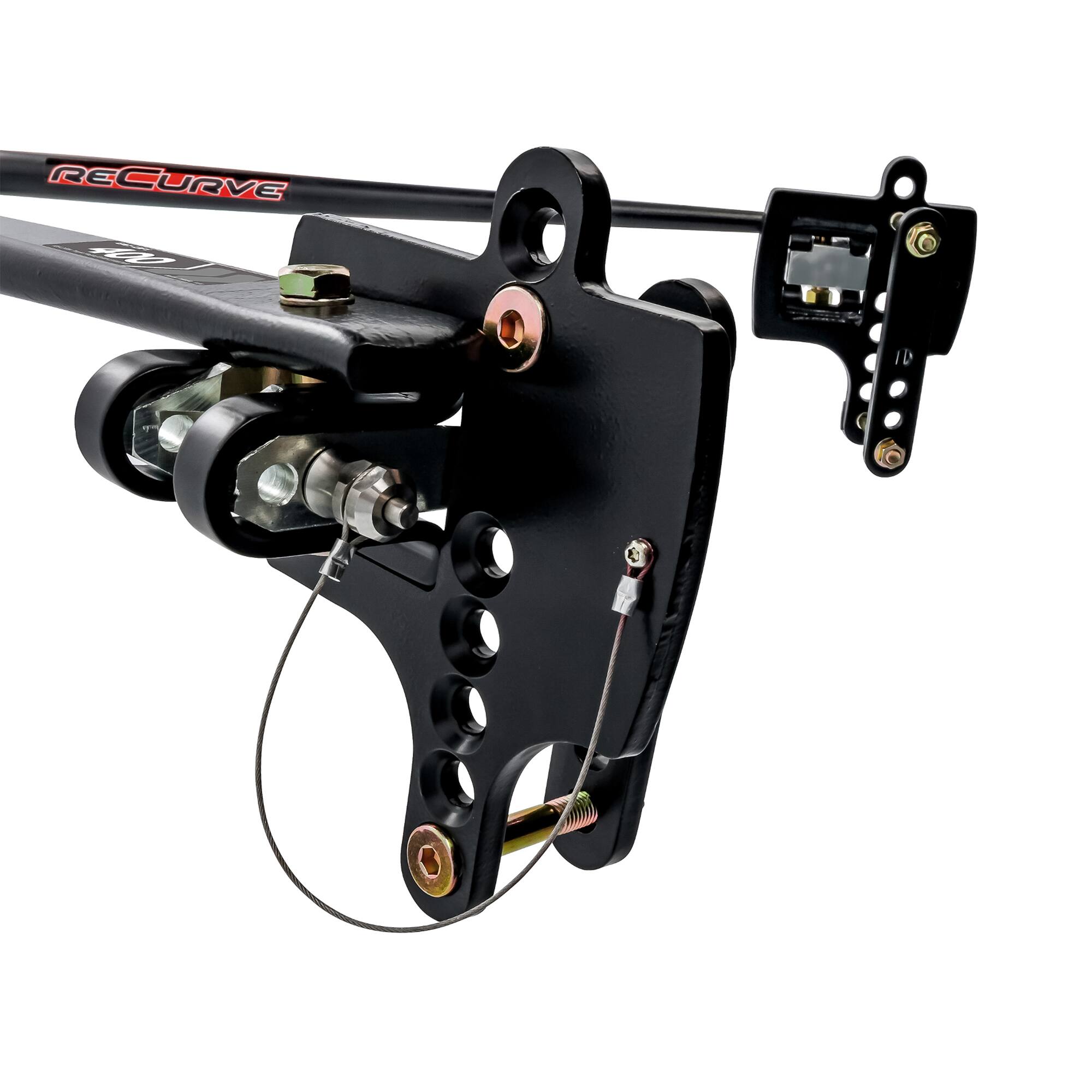Alt View 4. Camco - Camco Eaz-Lift ReCurve R3 400Lb Weight Distribution Hitch, Sway Control, 48750 - Black.