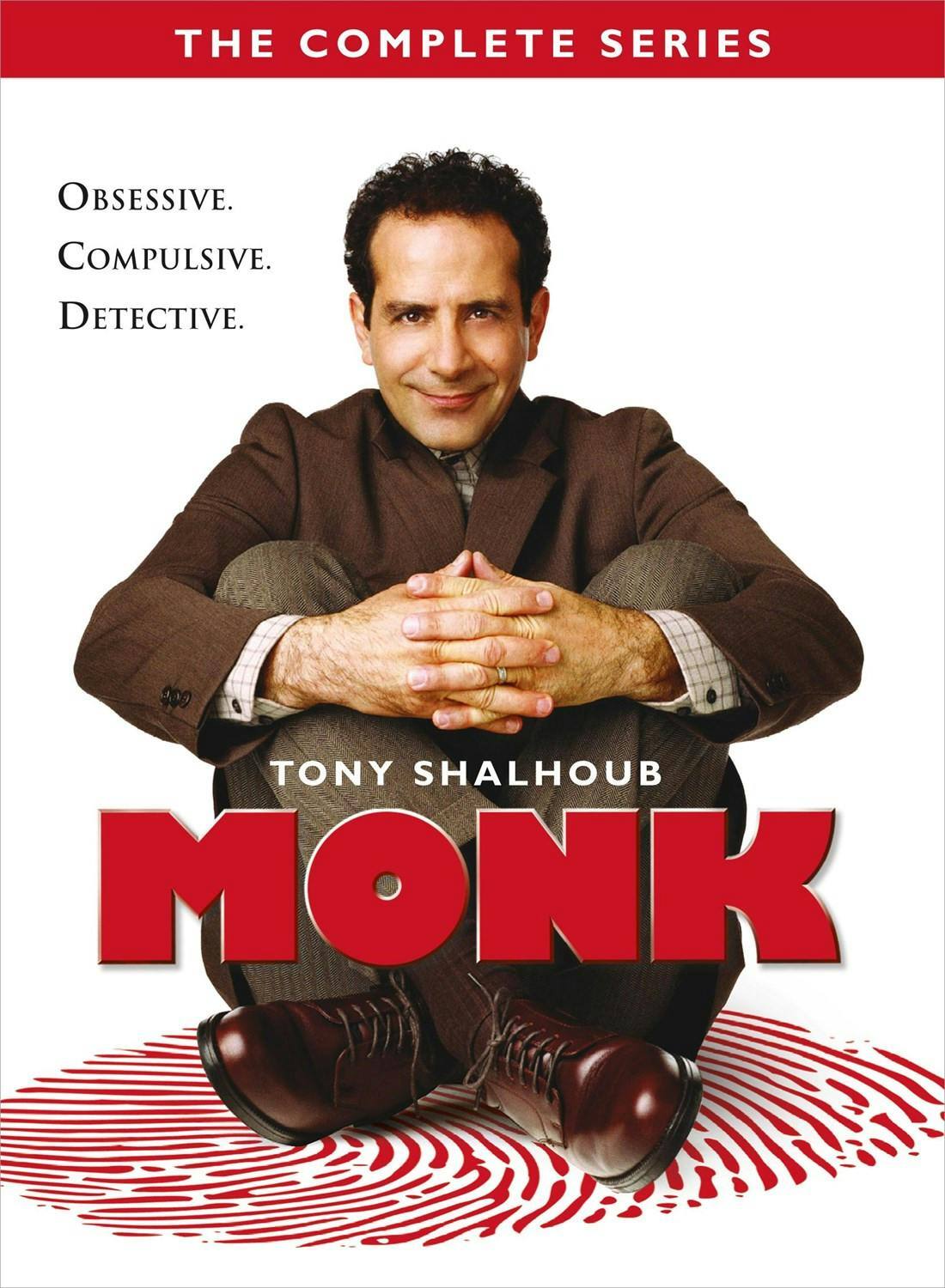 Angle. Monk: The Complete Series (DVD New Box Art) [DVD].