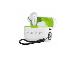 Morpheus 360 - TW1800W Nemesis True Wireless Earbuds - Bluetooth Headphones with Microphone - White