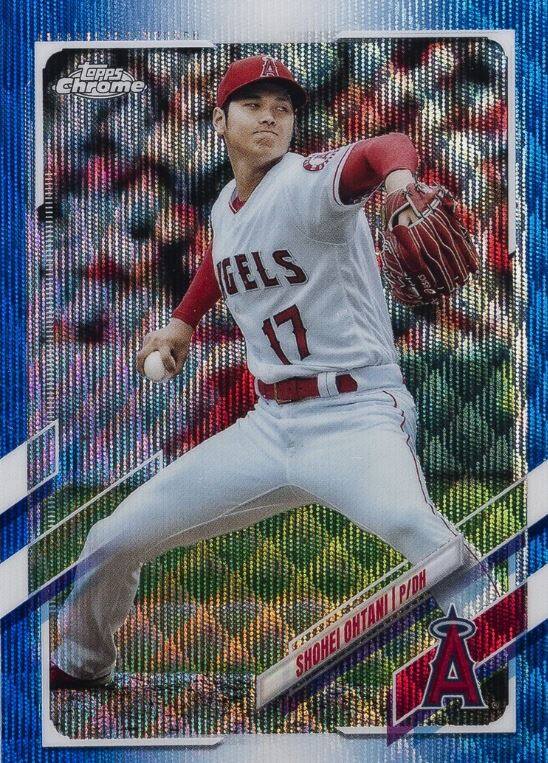 Topps Chrome  
Angels 17  
Shohei Ohtani P/DH