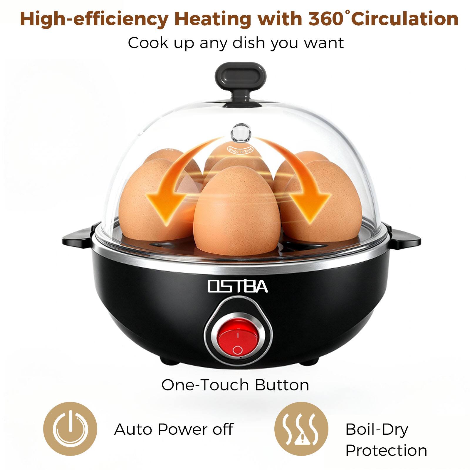 High-efficiency Heating with 360° Circulation  
Cook up any dish you want  

One-Touch Button  

Auto Power off  

Boil-Dry Protection