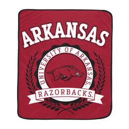 Pegasus - Arkansas Razorbacks 50" x 60" University Crest Ultra Soft Blanket - Multicolor