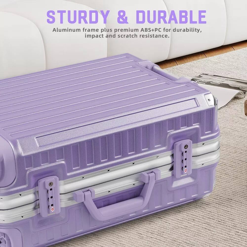 STURDY & DURABLE  
Aluminum frame plus premium ABS+PC for durability, impact and scratch resistance.