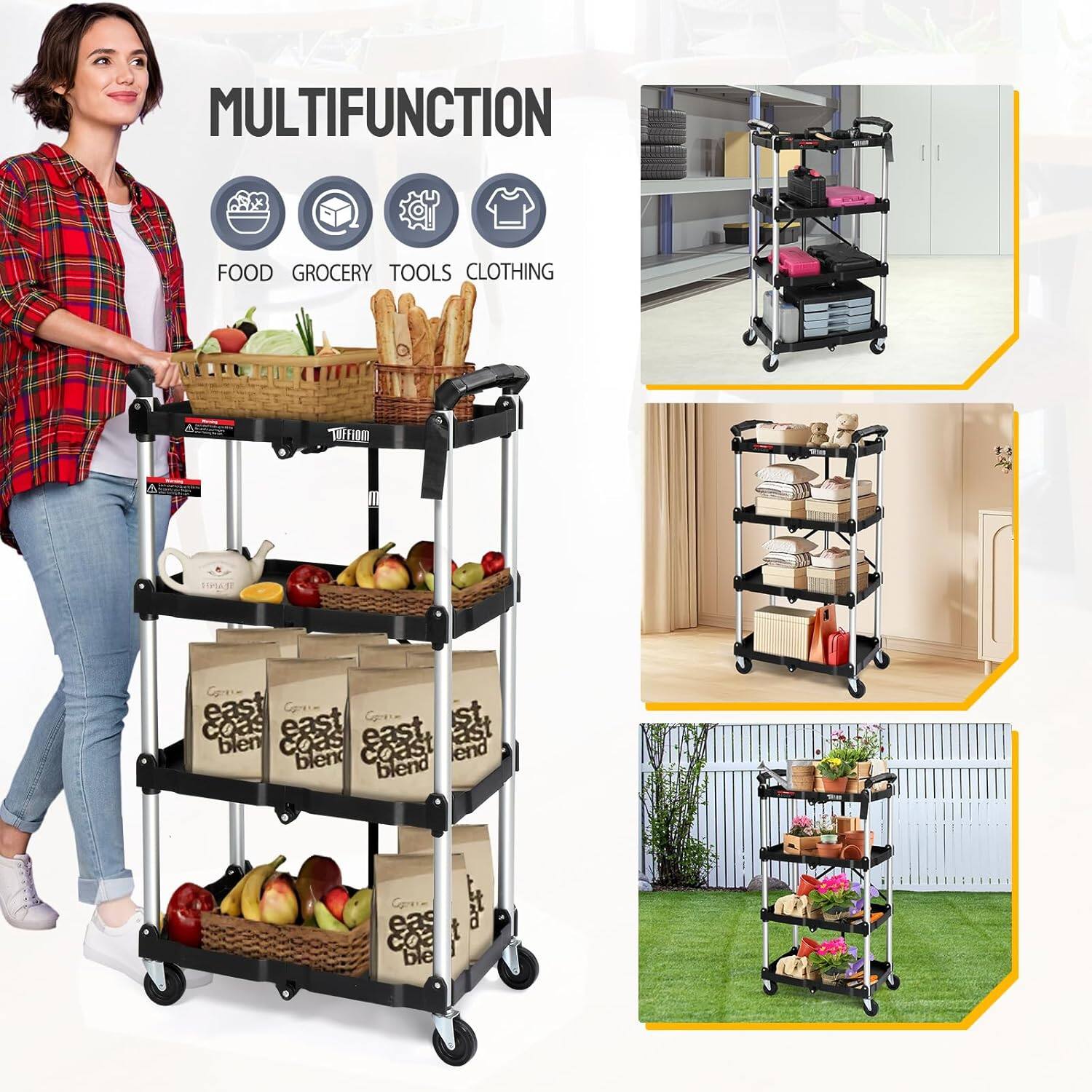 MULTIFUNCTION  
FOOD GROCERY TOOLS CLOTHING