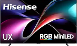 Hisense - 116" Class UX Series RGB-MiniLED 4K UHD HDR Smart Google TV (2025)