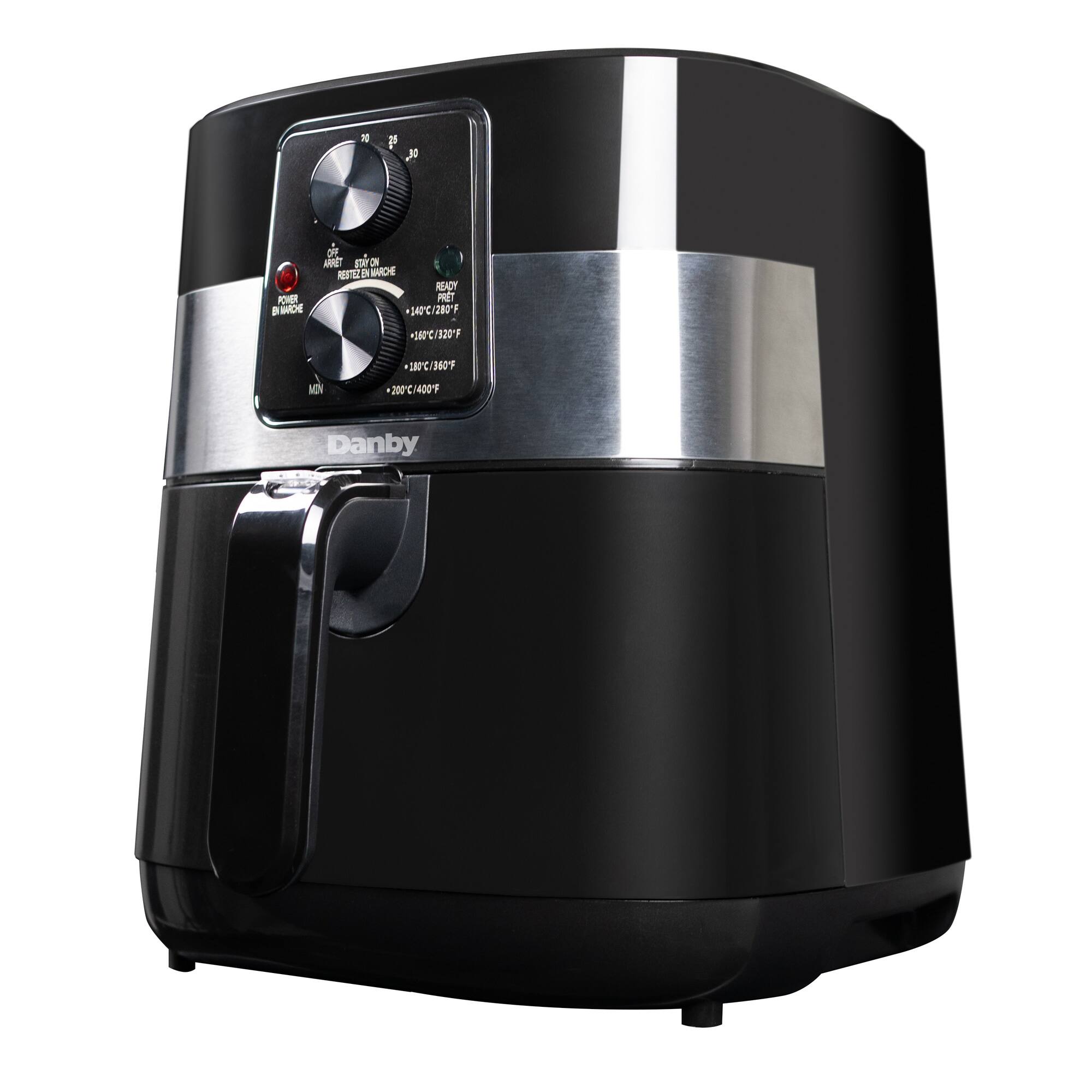 OFF START ARRET HESTE EMBROIN READY 340C/280F 28C/320 MIN 180C/360 200C/400F Danby