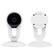 Front. Geeni - Aware Indoor Wi-Fi Wireless Network Surveillance Camera (2-Pack) - Black/White.