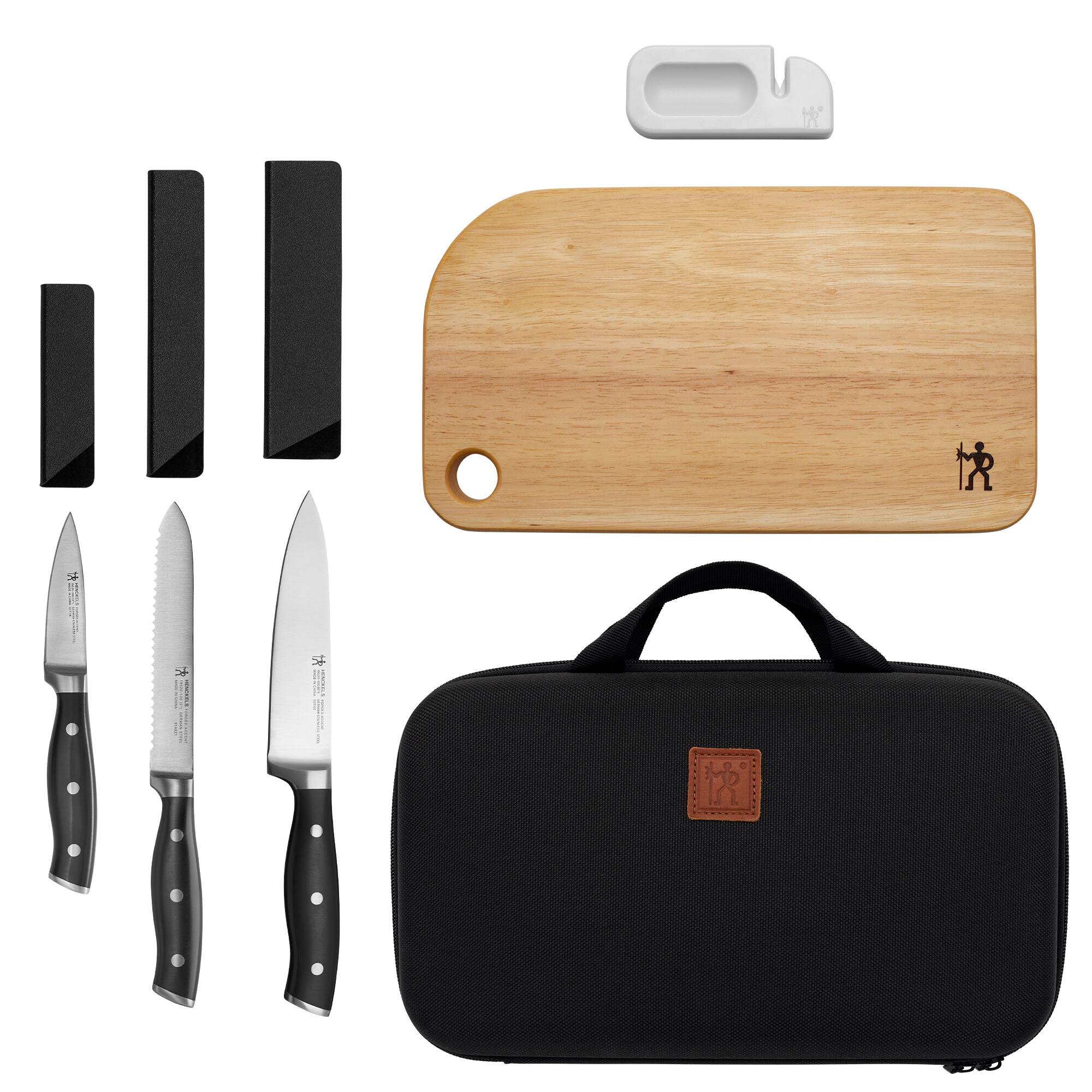 Alt View 2. Henckels - Henckels Forged Accent 6-pc Travel Knife Set - Black.