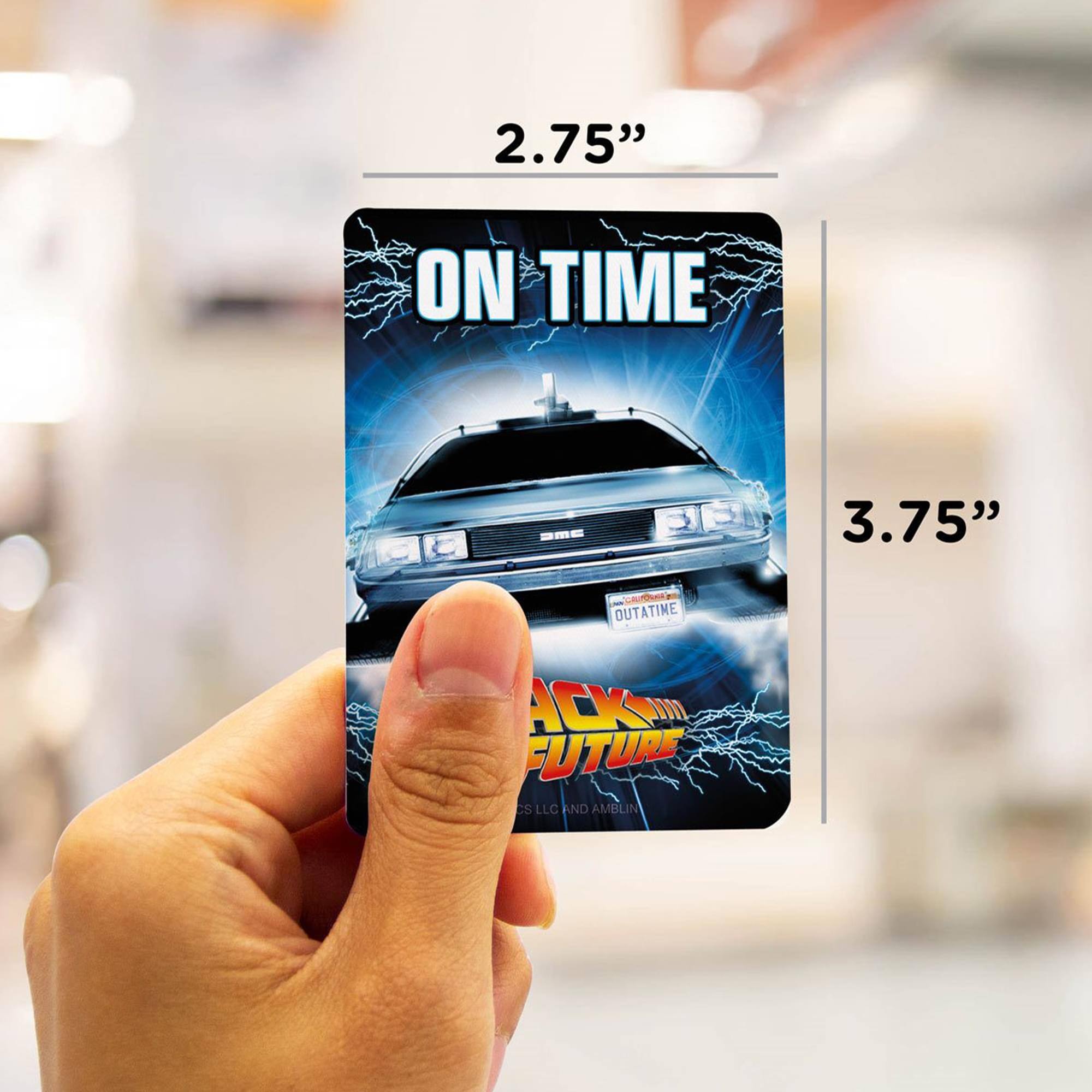 2.75" ON TIME  
3.75" OUTATIME  
CK FUTURE S LLC AND AMBLIN