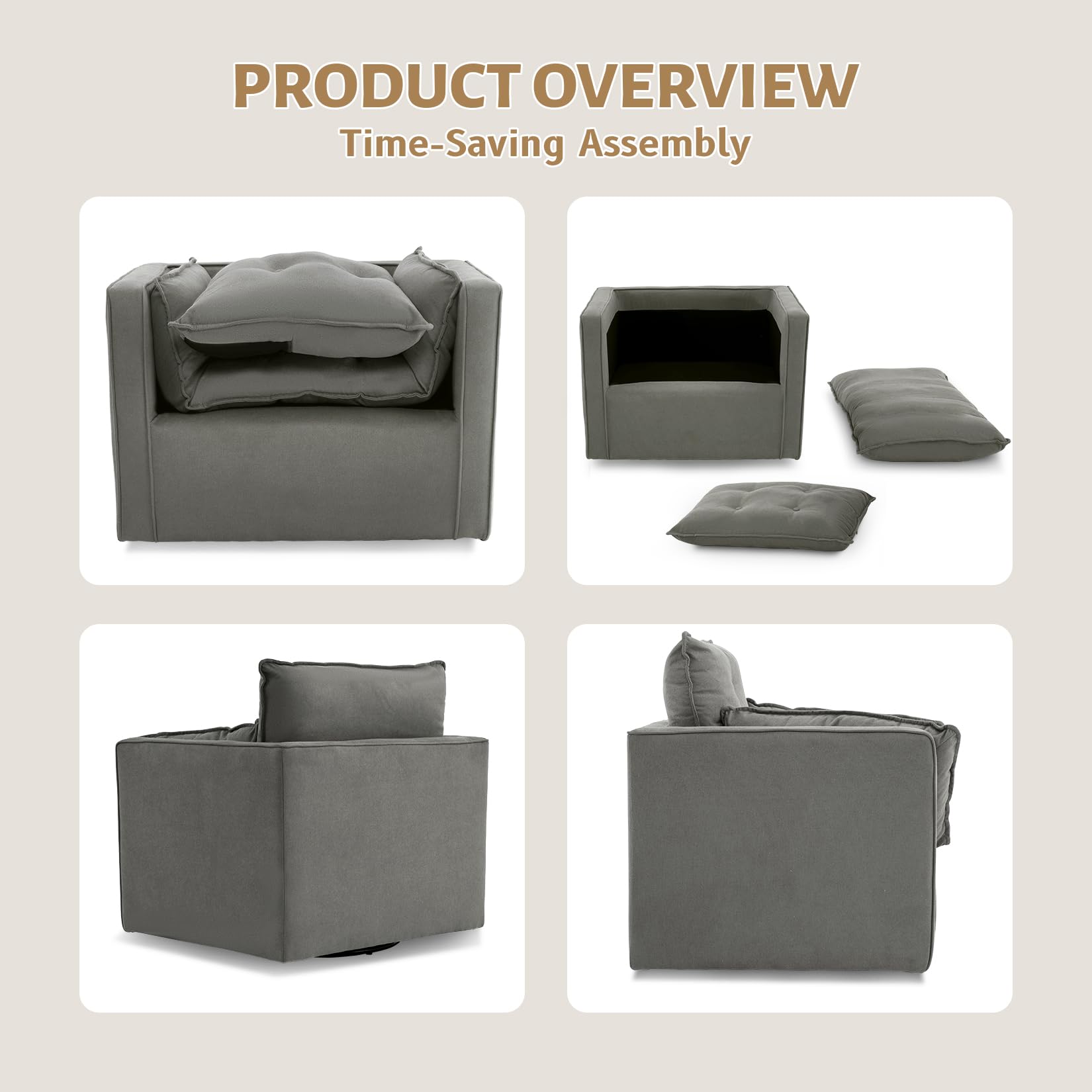 PRODUCT OVERVIEW  
Time-Saving Assembly