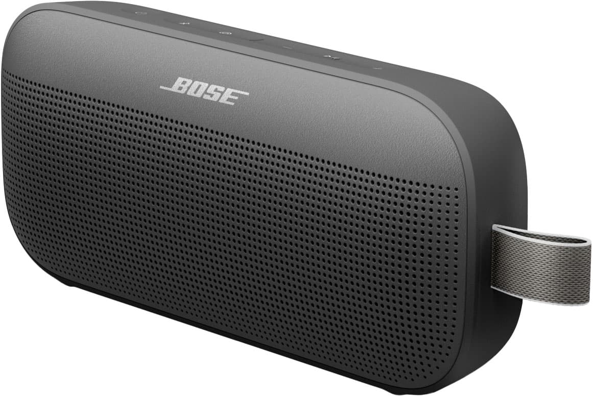 Alt View 11. Bose - SoundLink Flex (2nd Gen) Portable Bluetooth Speaker with Waterproof/Dustproof Design - Black.