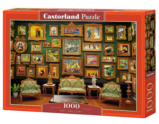 Ns C-105212-2 Castorland Puzzle 1000 ART GALLERY Castorland 268K18.5m 68x47Cm/CM