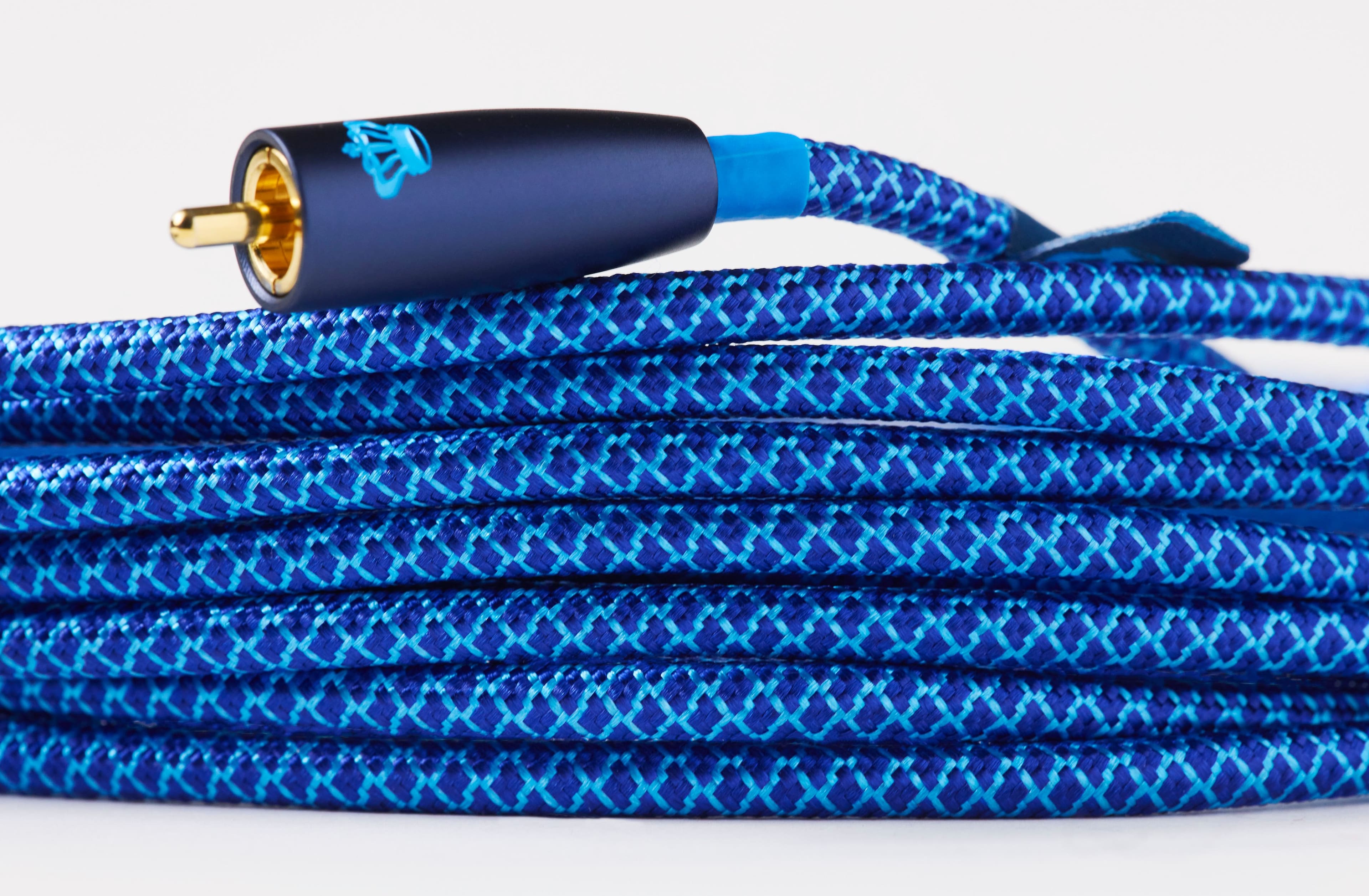 Alt View 1. REL - Commodore .1/LFE Cable, 12M - Blue.