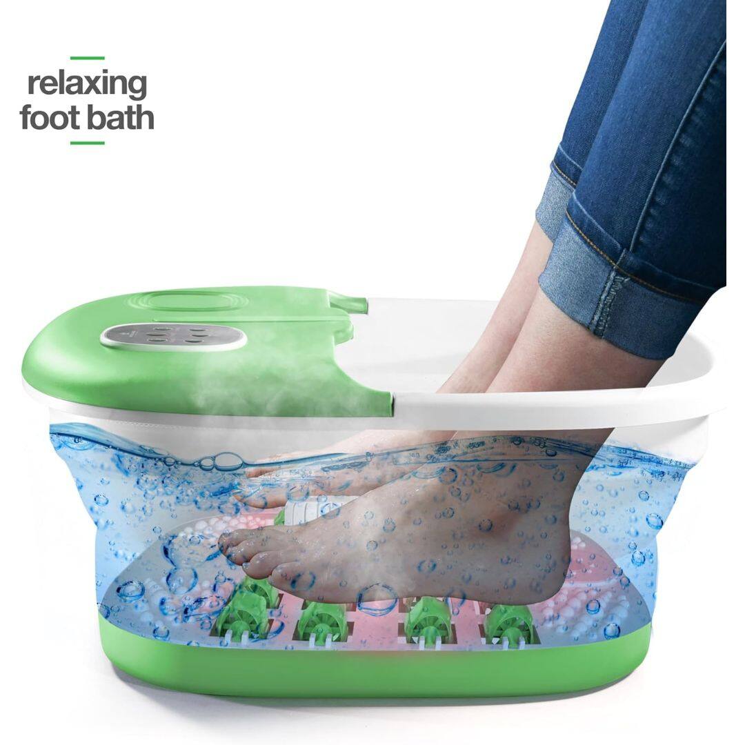 relaxing foot bath