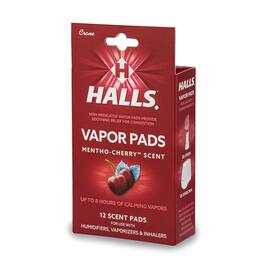 CRANE - HALLS® Mentho-Cherry Scented Vapor Pads - Red