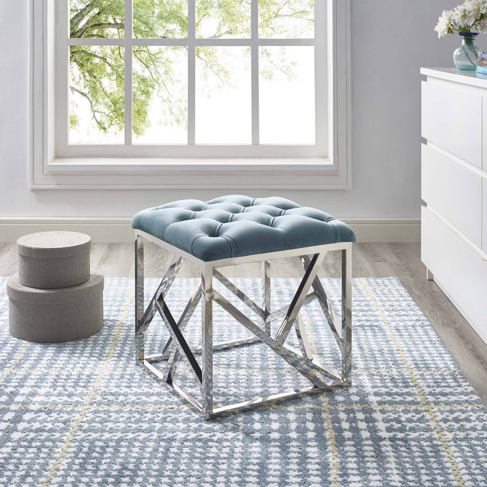 Metal Ottoman