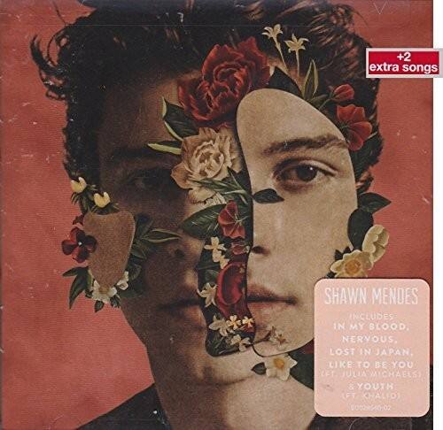 +2 extra songs

SHAWN MENDES  
INCLUDES  
IN MY BLOOD,  
NERVOUS,  
LOST IN JAPAN,  
LIKE TO BE YOU (Ft. JULIA MICHAELS)  
& YOUTH (Ft. KHALID)  

002540-02