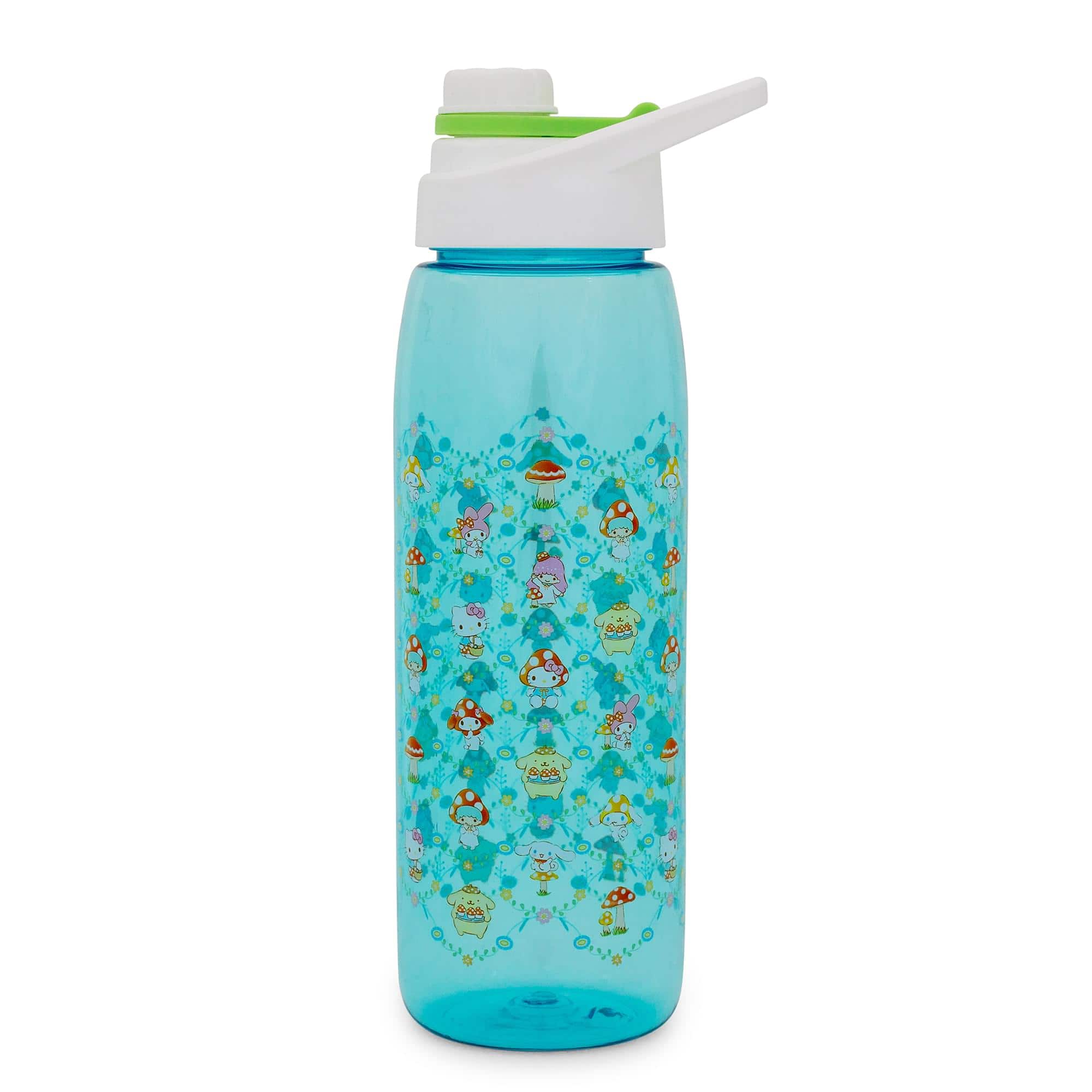 Silver Buffalo - Sanrio Hello Kitty and Friends Mushroom Crew Water Bottle | Holds 28 Ounces - Blue price history on PriceWatchPro
