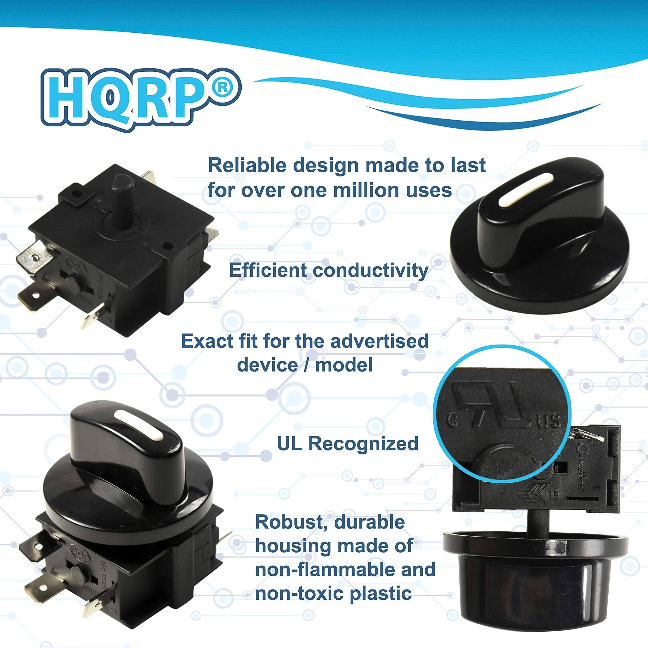 HQRP®

- Reliable design made to last for over one million uses
- Efficient conductivity
- Exact fit for the advertised device / model
- UL Recognized
- Robust, durable housing made of non-flammable and non-toxic plastic