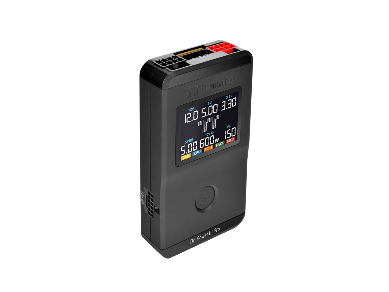 Thermaltake 3.3V SV 3.30 12V 5.00 12.0 7 PG 12+4P 150 SVSB 600w W MOX SATA 5.00 PCI-E L CPU 24P 12+4P III Pro Dr. Power