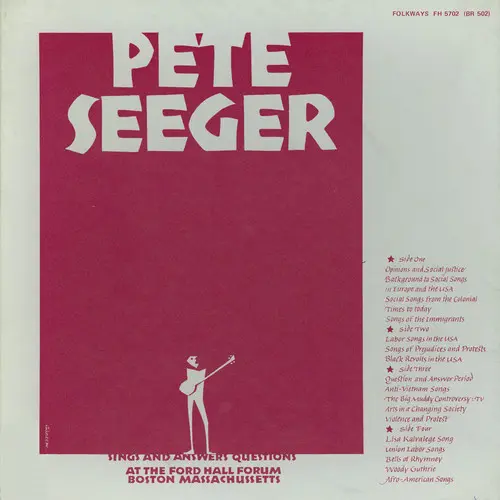 Pete Seeger - Pete Seeger Sings and Answers Questions   - COMPACT DISCS [CD]