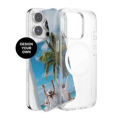 PopSockets - MagSafe PopCase for iPhone 16 Pro Case with Customizable Graphic Case Insert (digital code) - Clear PopSockets - MagSafe PopCase for iPhone 16 Pro Case with Customizable Graphic Case Insert (digital code) - Clear