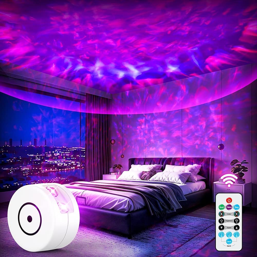 ACJPR - Galaxy Night Light Projector – 41 Lighting Modes with Timer & Remote for Kids, Adults, Bedroom, Home Theater, Christmas