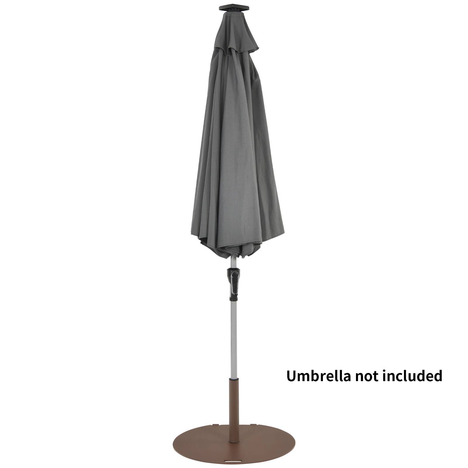 Umbrella not included