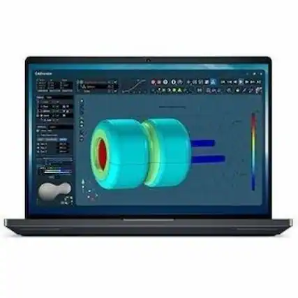 Front. Dell - Dell Pro Max Plus MB18250 18" Mobile Workstation - QHD+ - 120 Hz - Intel Core Ultra 7 265HX - vPro Technology - 64 GB - Magnetite.